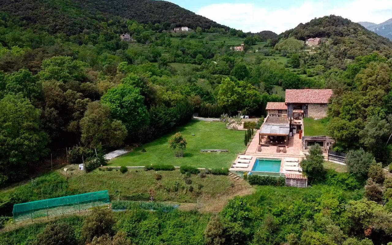 Masia El Puig La Vall de Bianya Exterior foto